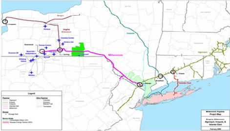 The Millenium Pipeline For Natural Gas